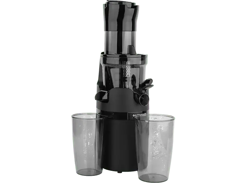 Gastroback 40146 Slow Juicer Vita Fresh Entsafter 200 Watt, Schwarz