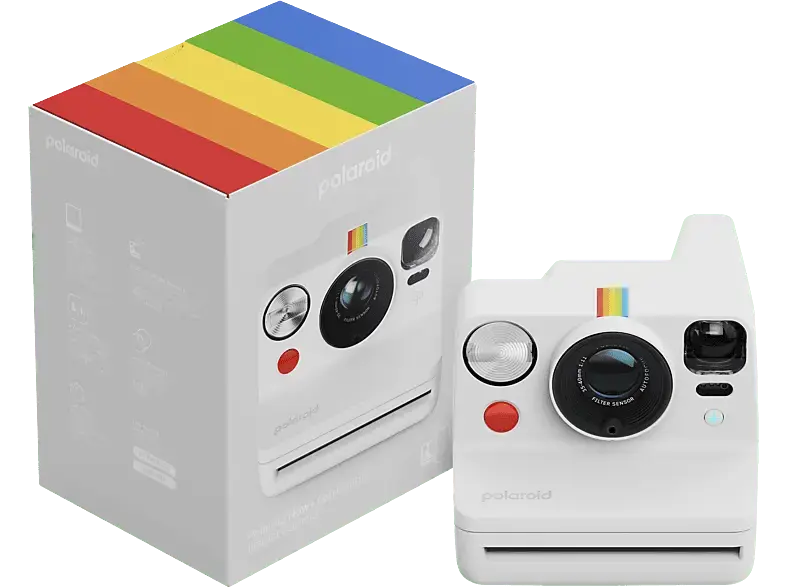 Polaroid Now+ Gen.3 Sofortbildkamera, White