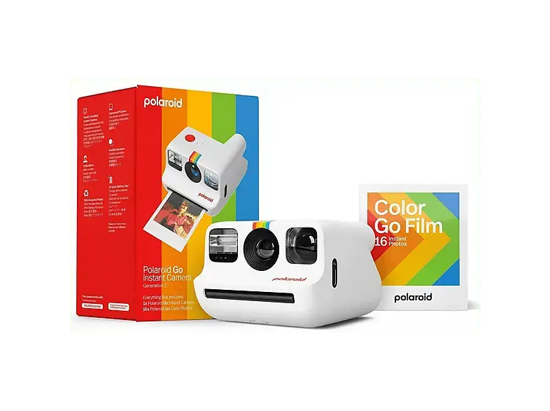 Polaroid Go Gen. 2 Sofortkamera, Everything Box, Wei&szlig;; Sofortbildkamera