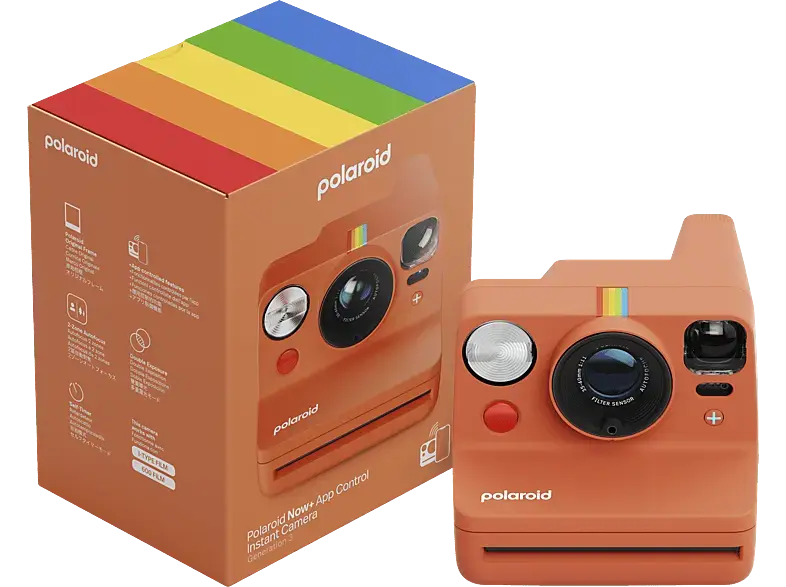 Polaroid Now+ Gen.3 Sofortbildkamera, Coral