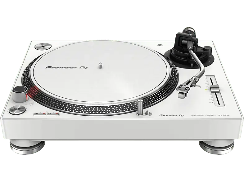 Pioneer DJ Plattenspieler PLX-500 für Profi-DJs, weiß