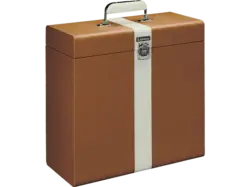 Lenco TTA-301BNWH Tragekoffer für max. 30 Schallplatten; Transportkoffer