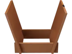 Lenco TTA-040BN Aufbewahrungssystem, bis zu 40 Vinyl-Schallplatten; Holzgestell