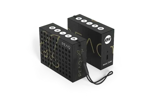 Peaq PPA 107-RW Music Cube; Bluetooth Lautsprecher