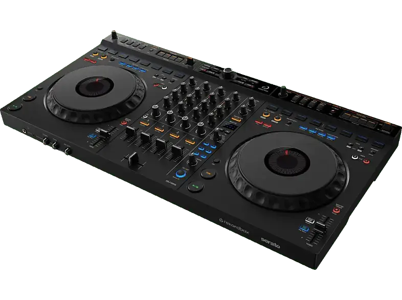 Pioneer DJ AlphaTheta DDJ-GRV6 4-Kanal-Performance DJ-Controller, Schwarz