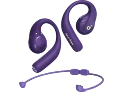 Anker Soundcore AeroFit Pro Stabile Open-Ear Sport-Earbuds, Violett; Bluetooth Kopfhörer