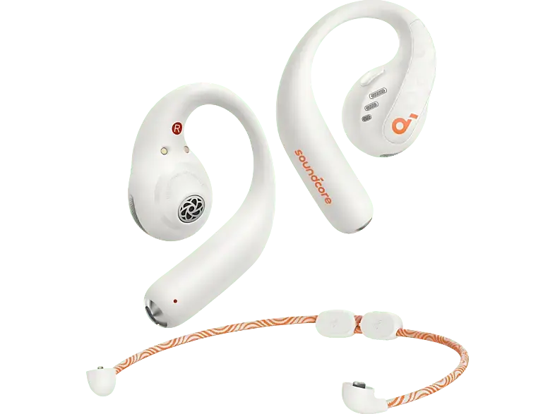 Anker Soundcore AeroFit Pro Stabile Open-Ear Sport-Earbuds, Weiß; Bluetooth Kopfhörer