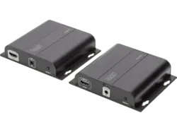 digitUS DS-55122 4K HDMI Extender über IP Set for Business; 4K HDMI Extender CAT Set----4K HDMI Extender CAT Set