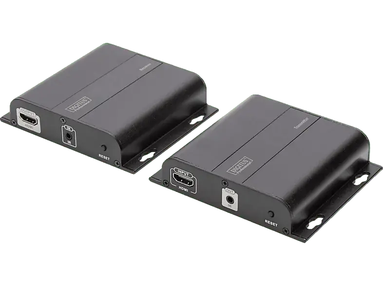 digitUS DS-55122 4K HDMI Extender über IP Set for Business; 4K HDMI Extender CAT Set----4K HDMI Extender CAT Set
