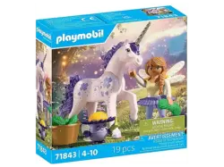 PLAYMobil 71843 Magic Unicorns: Sammeleinhorn Glückslavendel mit Fee (Ab 4 Jahren); Spielset