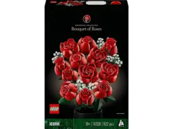 Lego Icons 10328 Rosenstrauß Bausatz, Rot