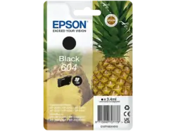 EPSON Ananas, 604, Schwarz, C13T10G14010; Tinte