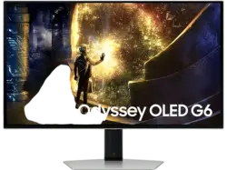 Samsung LS27DG610SU 27 Zoll Gaming Monitor, QHD, 0,03 ms Reaktionszeit, 250 cd/m², 240 Hz, silver