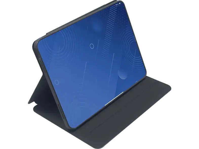 ISY ICT-2009-MM Tablet-Hülle für iPad Pro 13'', Flip Cover, Schwarz
