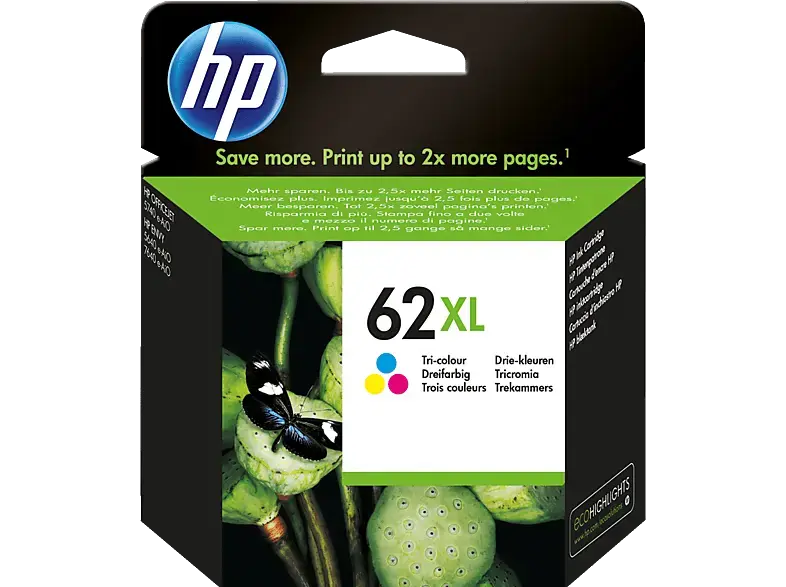 HP Nr. 62 XL, farbig (C2P07AE); Tintenpatrone