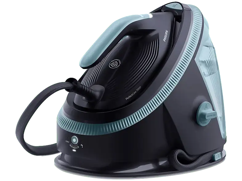 Philips PSG7200/20 Perfect Care 7000 Series Dampfb&uuml;geleisen (8,5 bar, 3120 Watt, 1,5 l Wassertank, Blau)