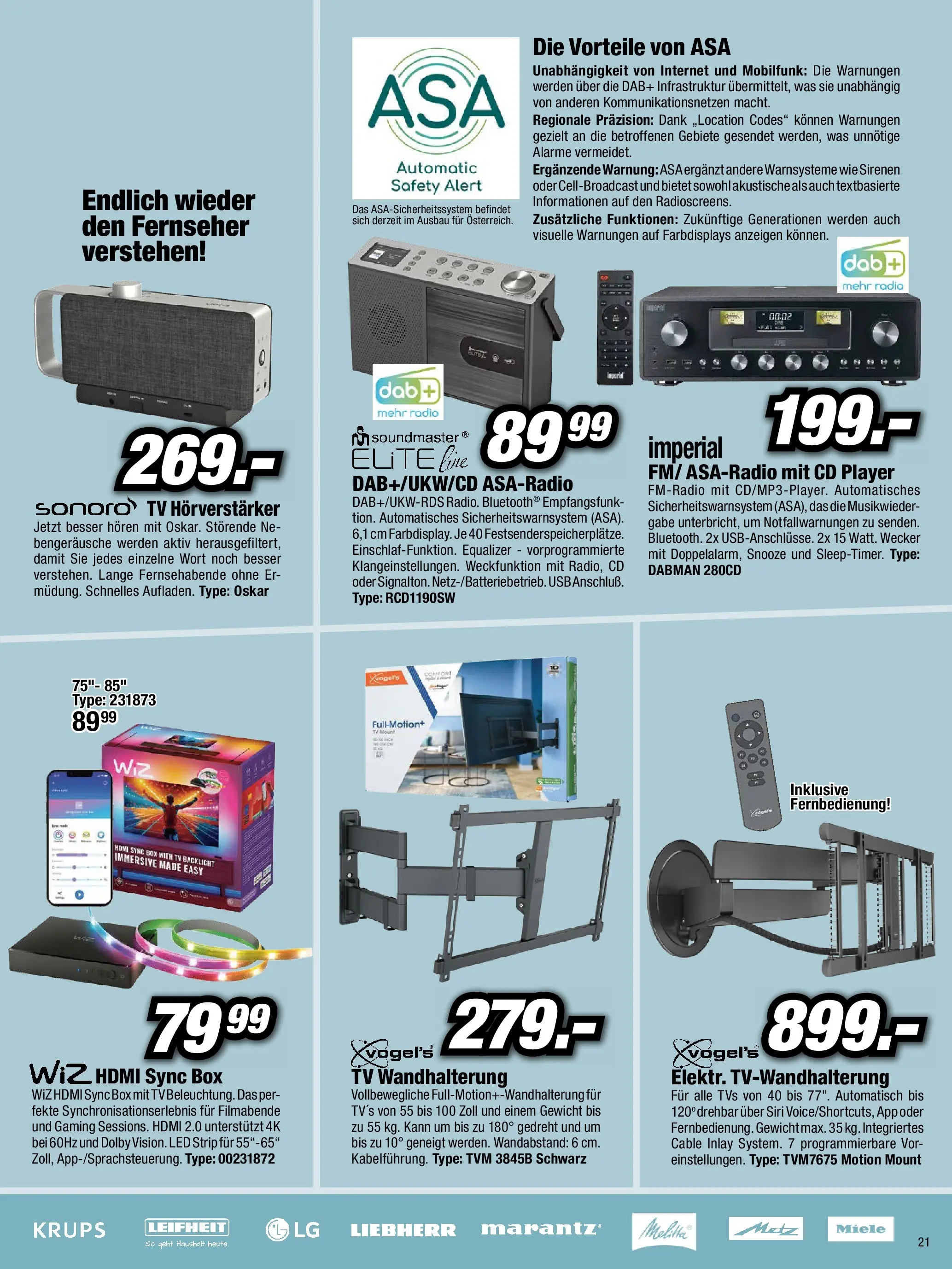 RED ZAC Flugblatt von 06.12.2025 - Aktuelle Angebote | Seite: 21 | Produkte: Wecker, USB, Gewicht, Box