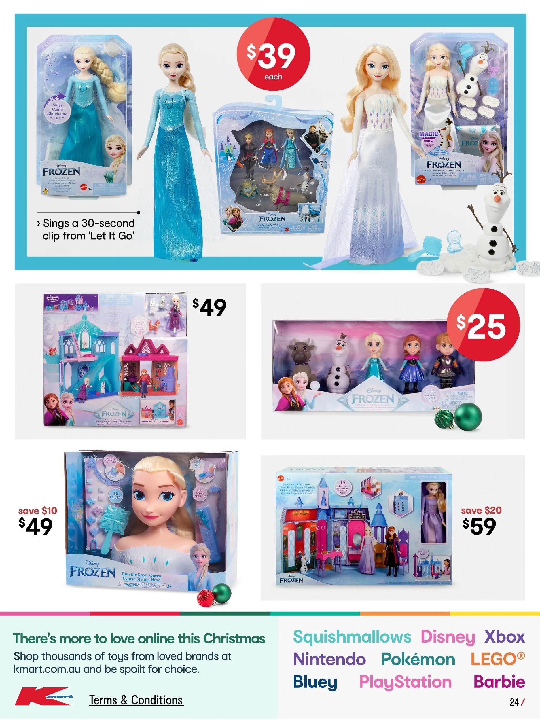 ﻿﻿Kmart catalogue valid from 03/12/2025 > Online Australia | Page: 24 | Products: Clip, Playstation, Xbox