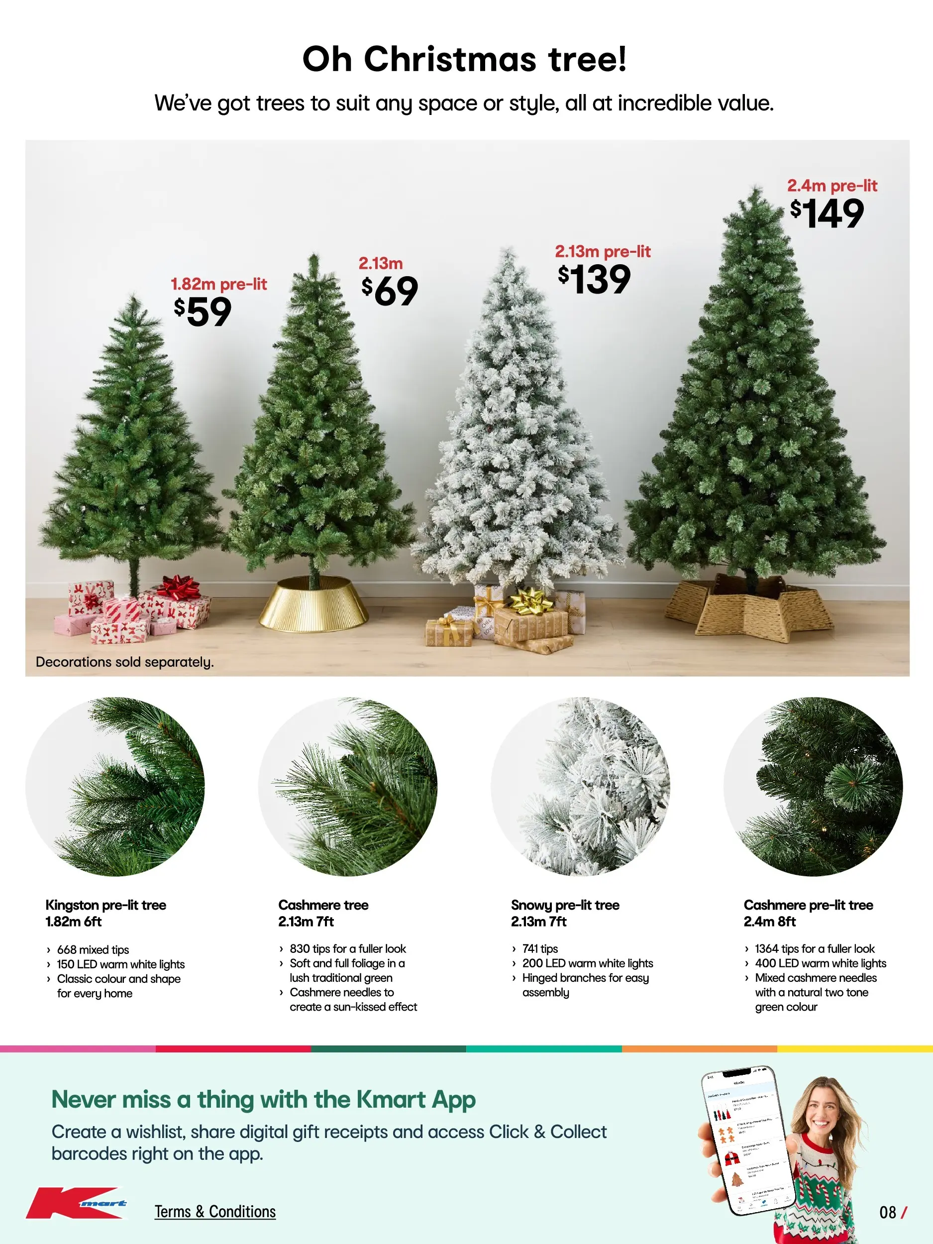 ﻿﻿Kmart catalogue valid from 03/12/2025 > Online Australia | Page: 8 | Products: Suit, Digital