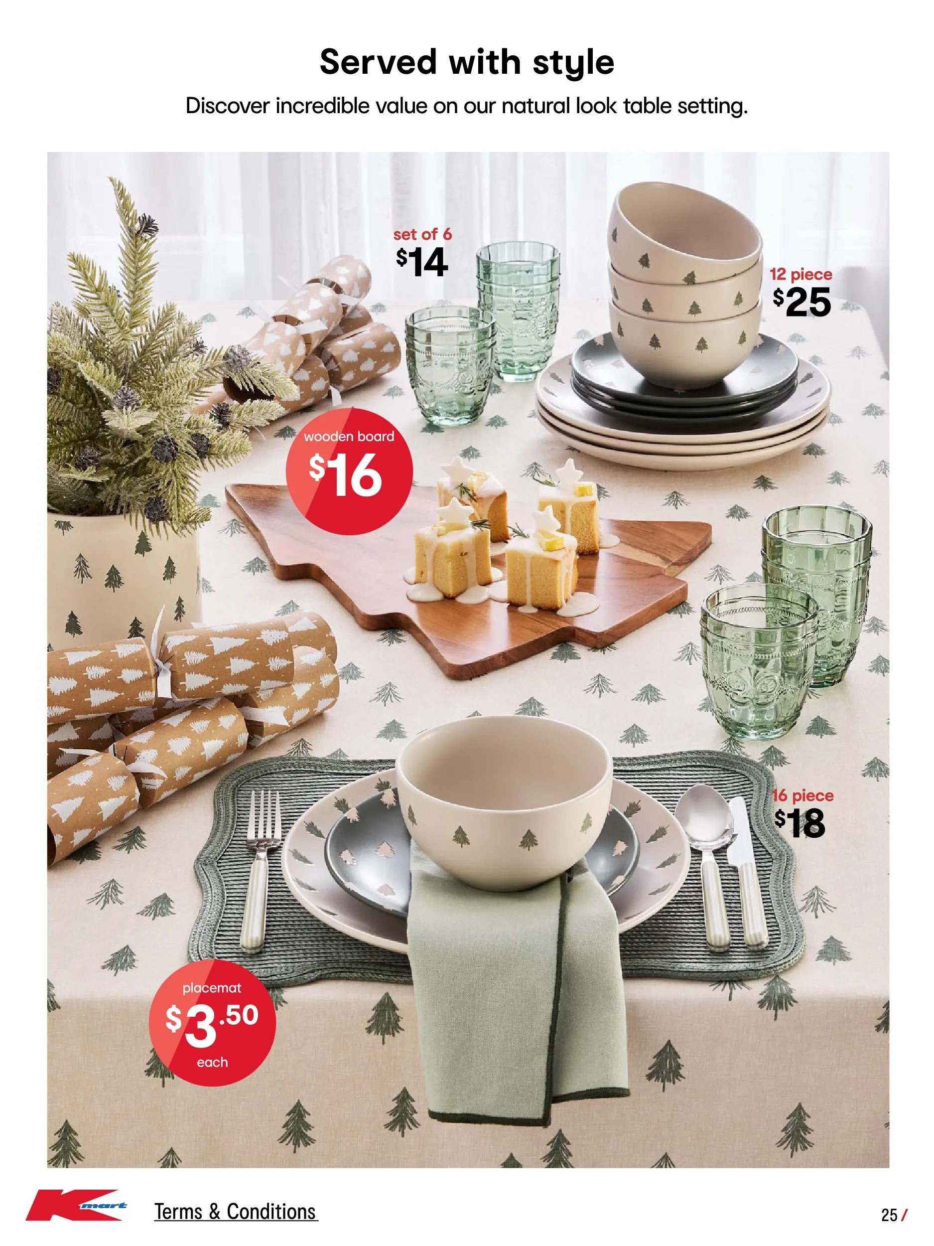 ﻿﻿Kmart catalogue valid from 03/12/2025 > Online Australia | Page: 25 | Products: Table