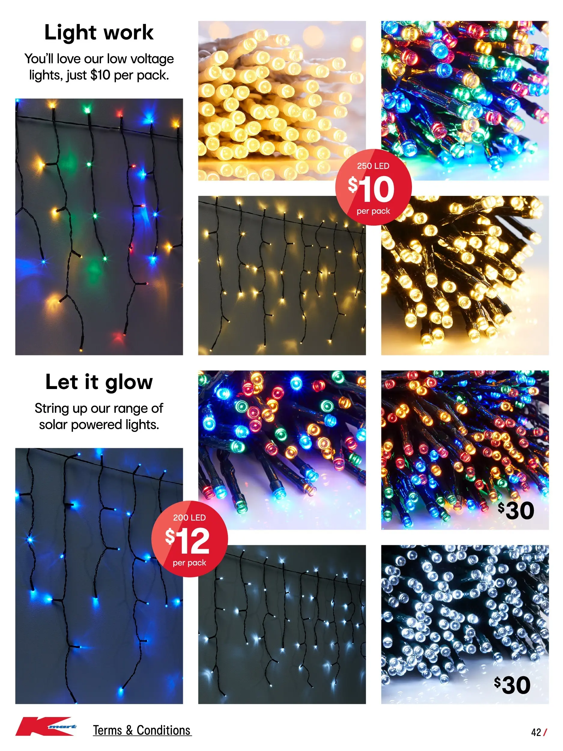 ﻿﻿Kmart catalogue valid from 03/12/2025 > Online Australia | Page: 42 | Products: Light