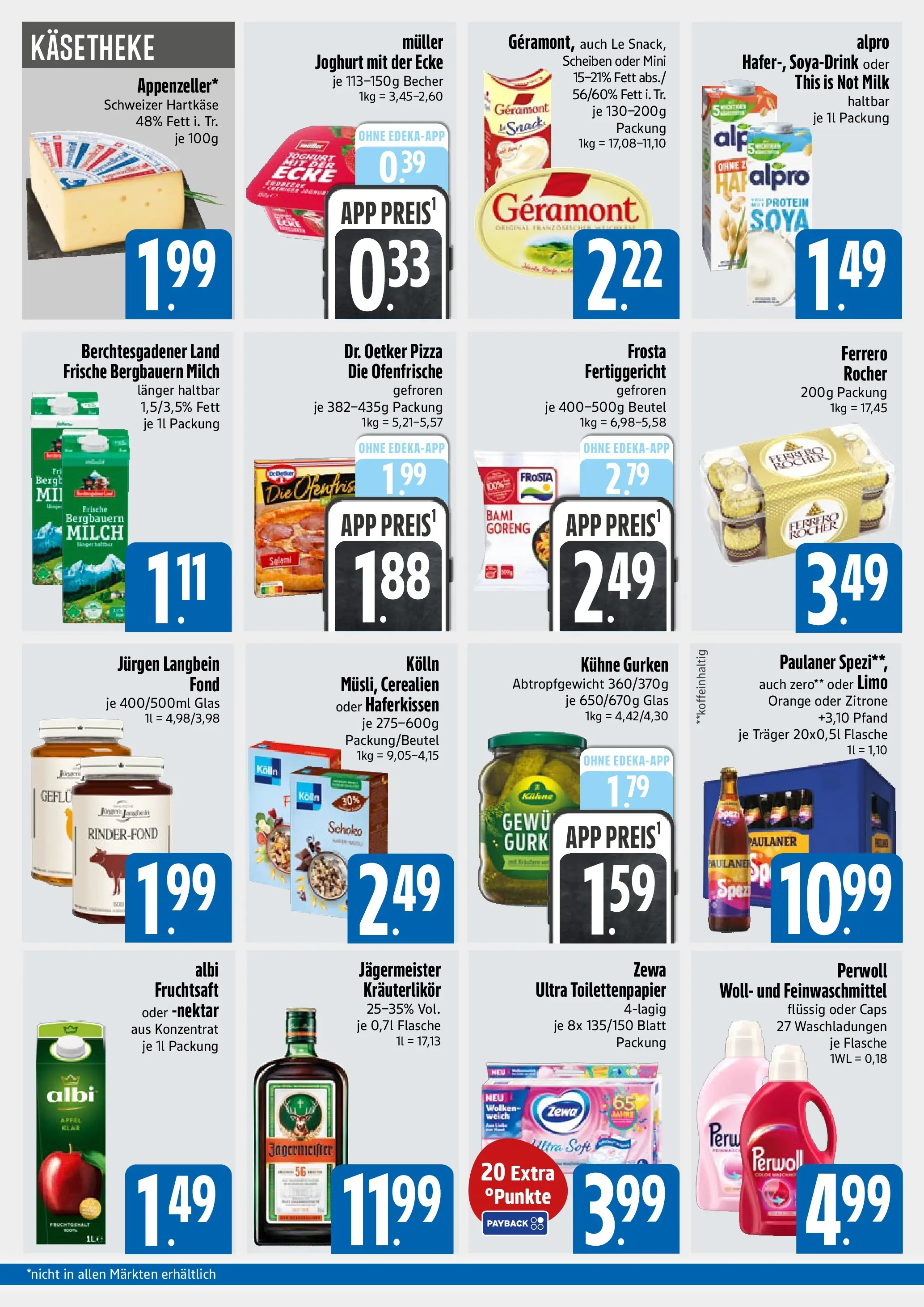 Entdecke - E xpress: Wochenangebote (ab 07.12.2025) zum Blättern | Seite: 2 | Produkte: Perwoll, Alpro joghurt, Jägermeister, Zitrone