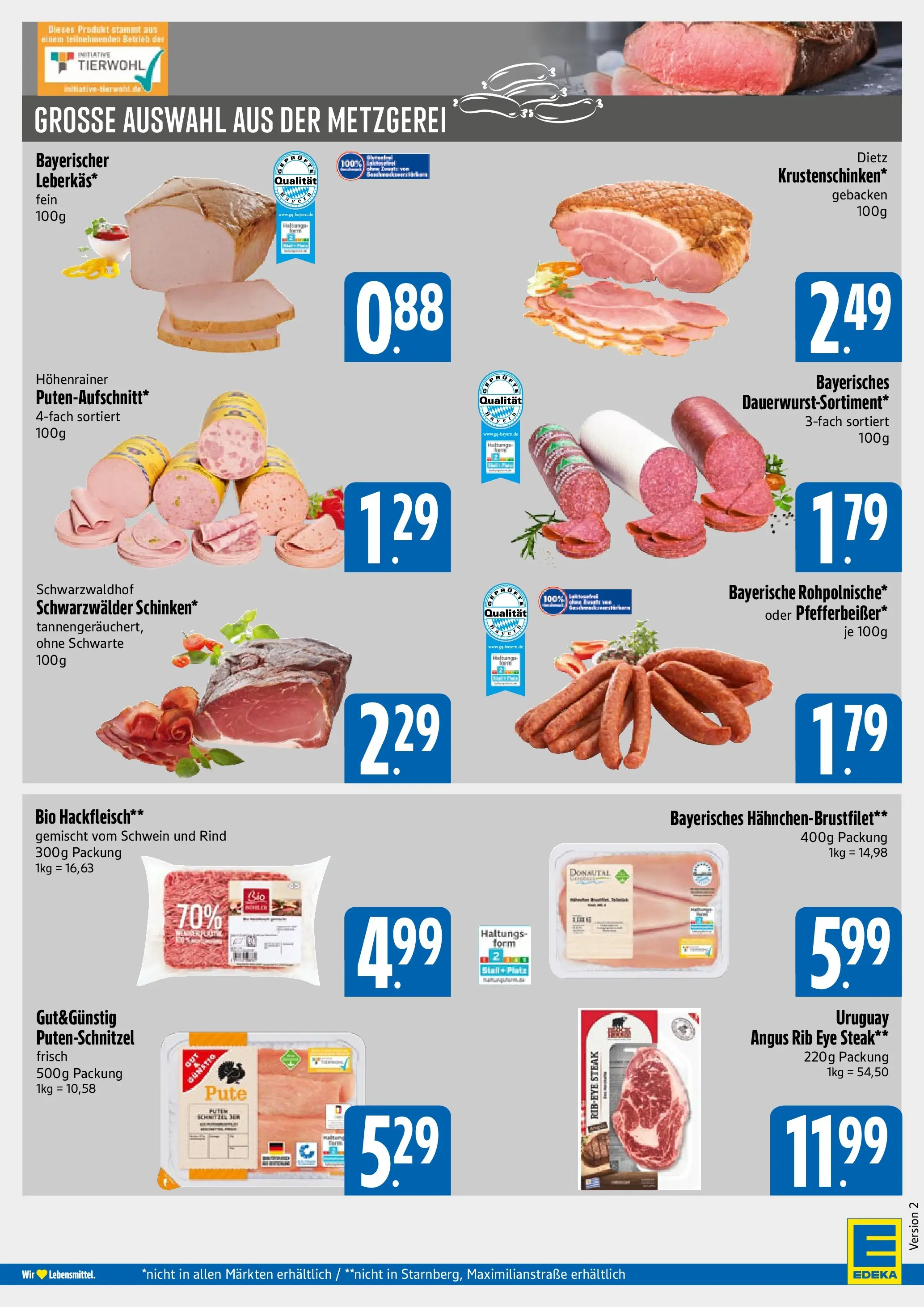 Entdecke - E xpress: Wochenangebote (ab 07.12.2025) zum Blättern | Seite: 4 | Produkte: Pute, Putenschnitzel, Steak, Hackfleisch
