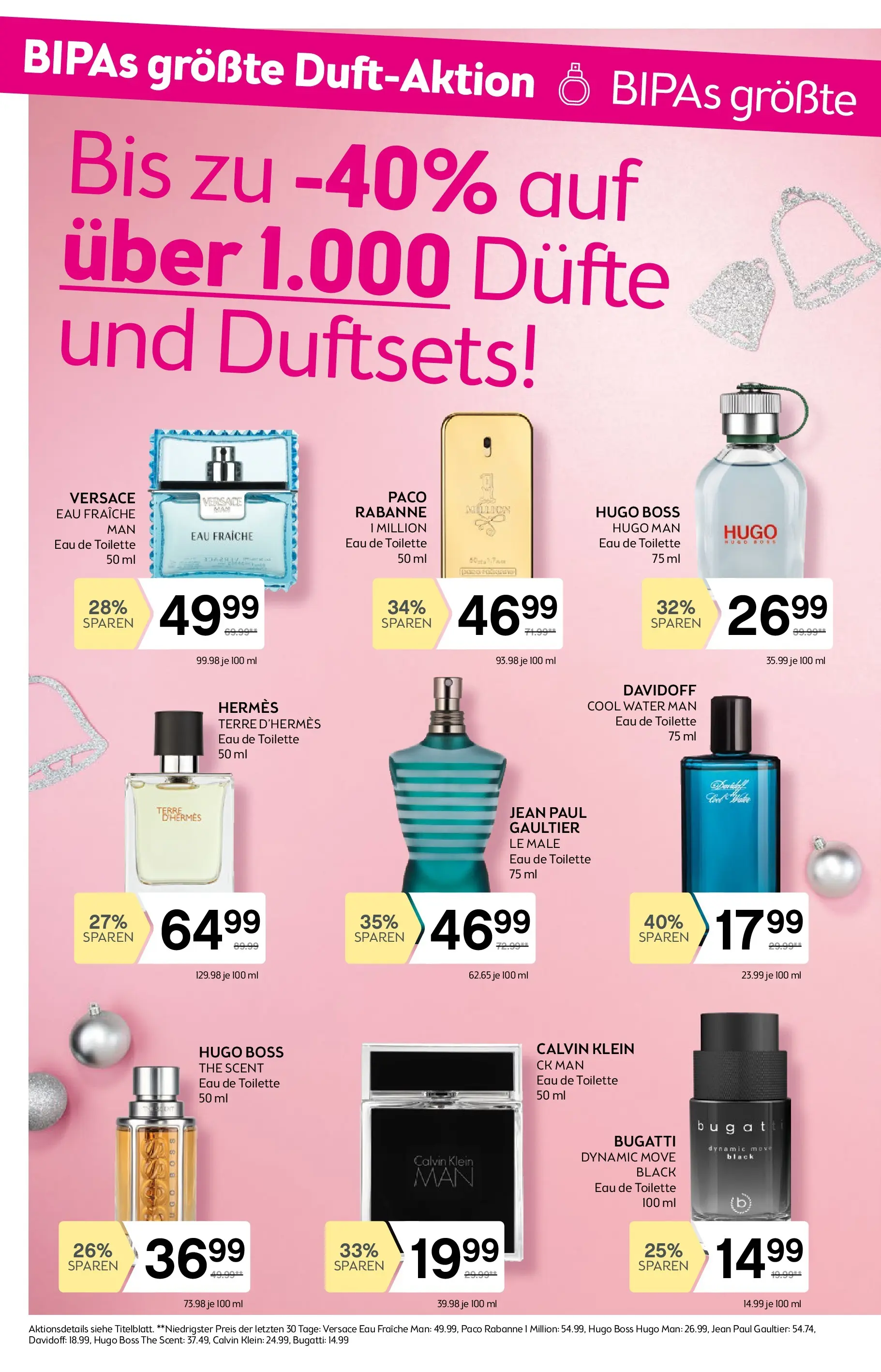 Bipa - BIPA: Flugblatt - gültig bis 17.12.2025 von 03.12.2025 - Aktuelle Angebote | Seite: 2 | Produkte: Toilette, Eau de Toilette
