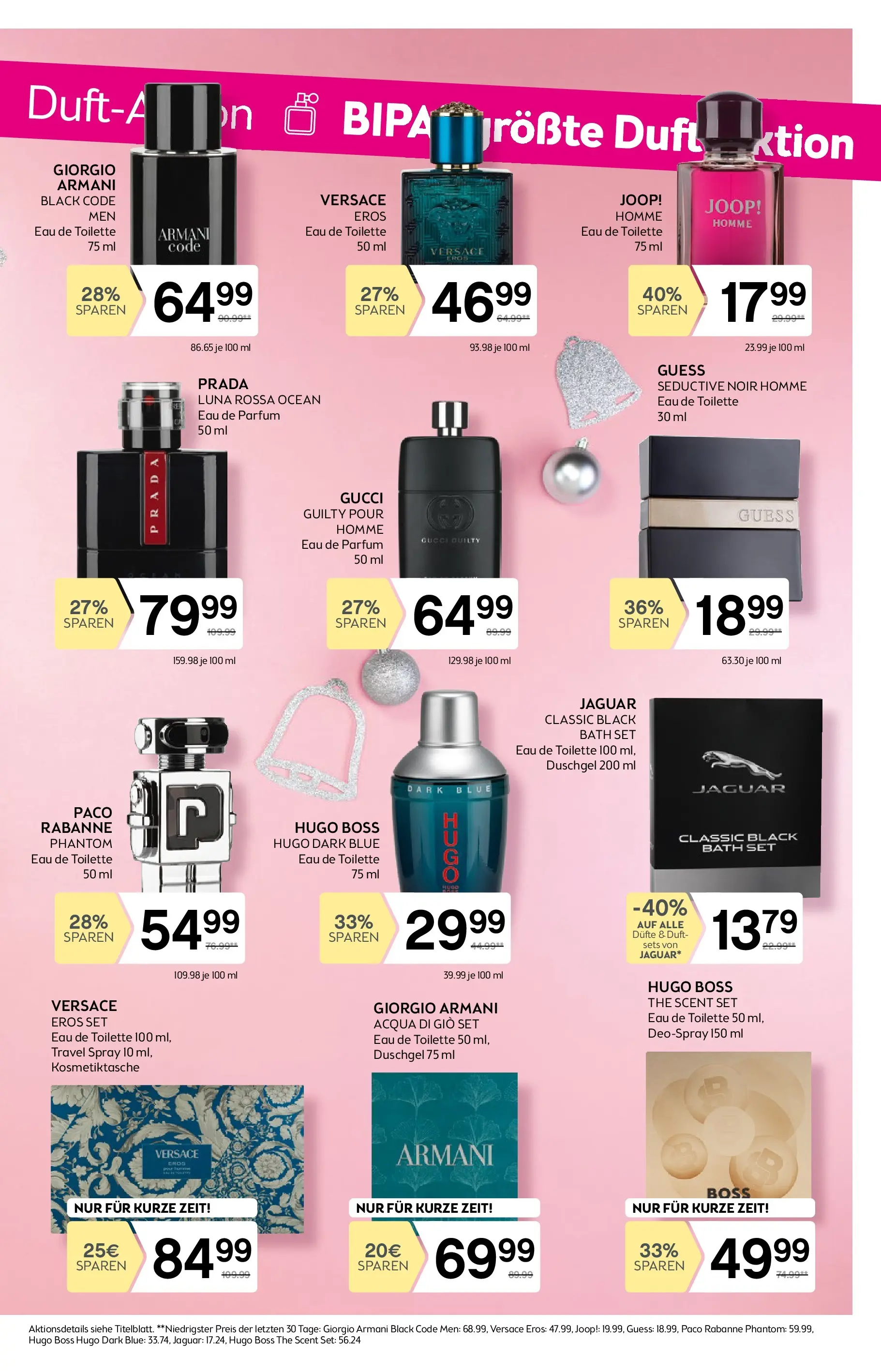 Bipa - BIPA: Flugblatt - gültig bis 17.12.2025 von 03.12.2025 - Aktuelle Angebote | Seite: 3 | Produkte: Toilette, Parfüm, Duft, Duschgel