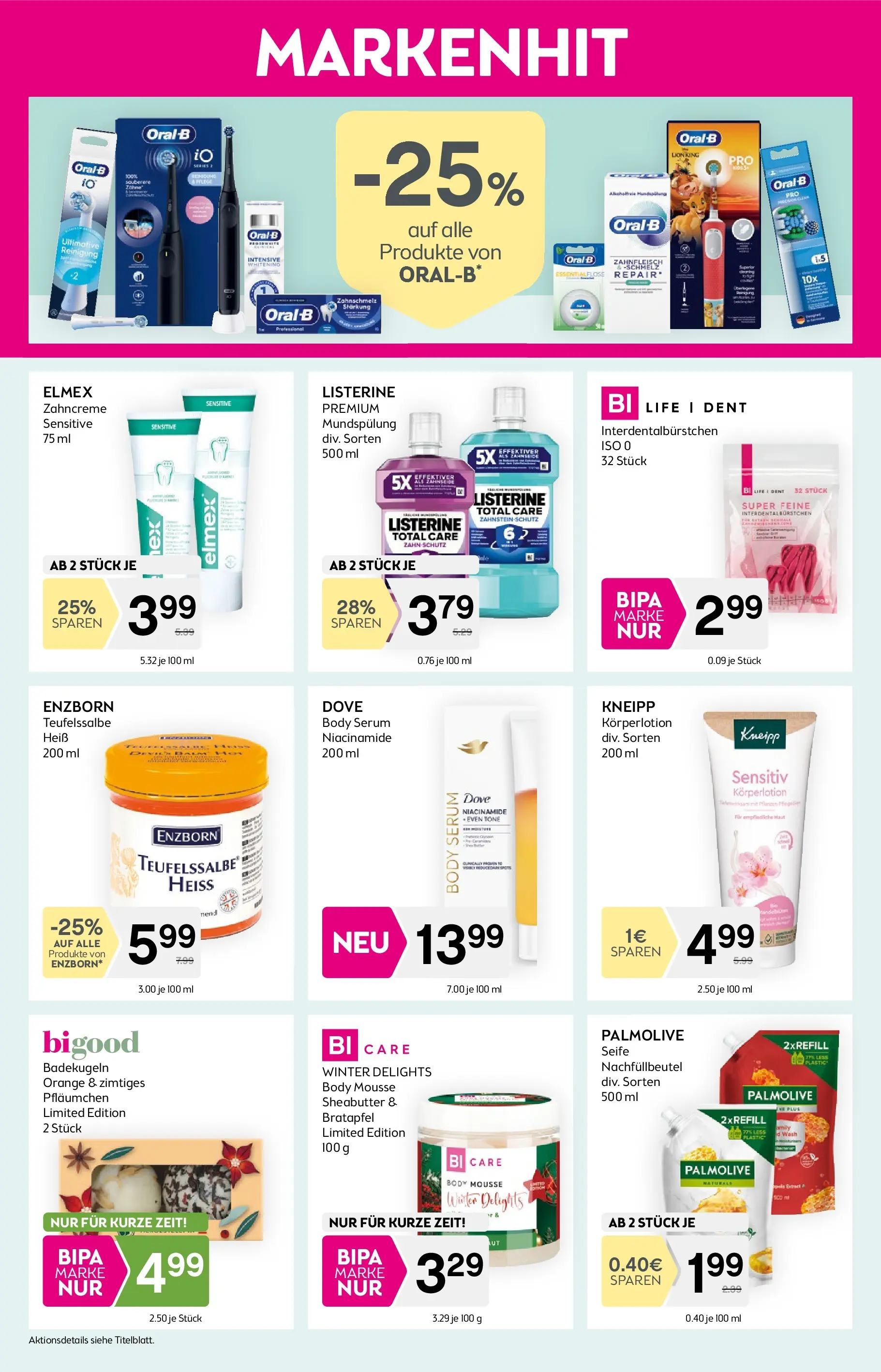 Bipa - BIPA: Flugblatt - gültig bis 17.12.2025 von 03.12.2025 - Aktuelle Angebote | Seite: 10 | Produkte: Seife