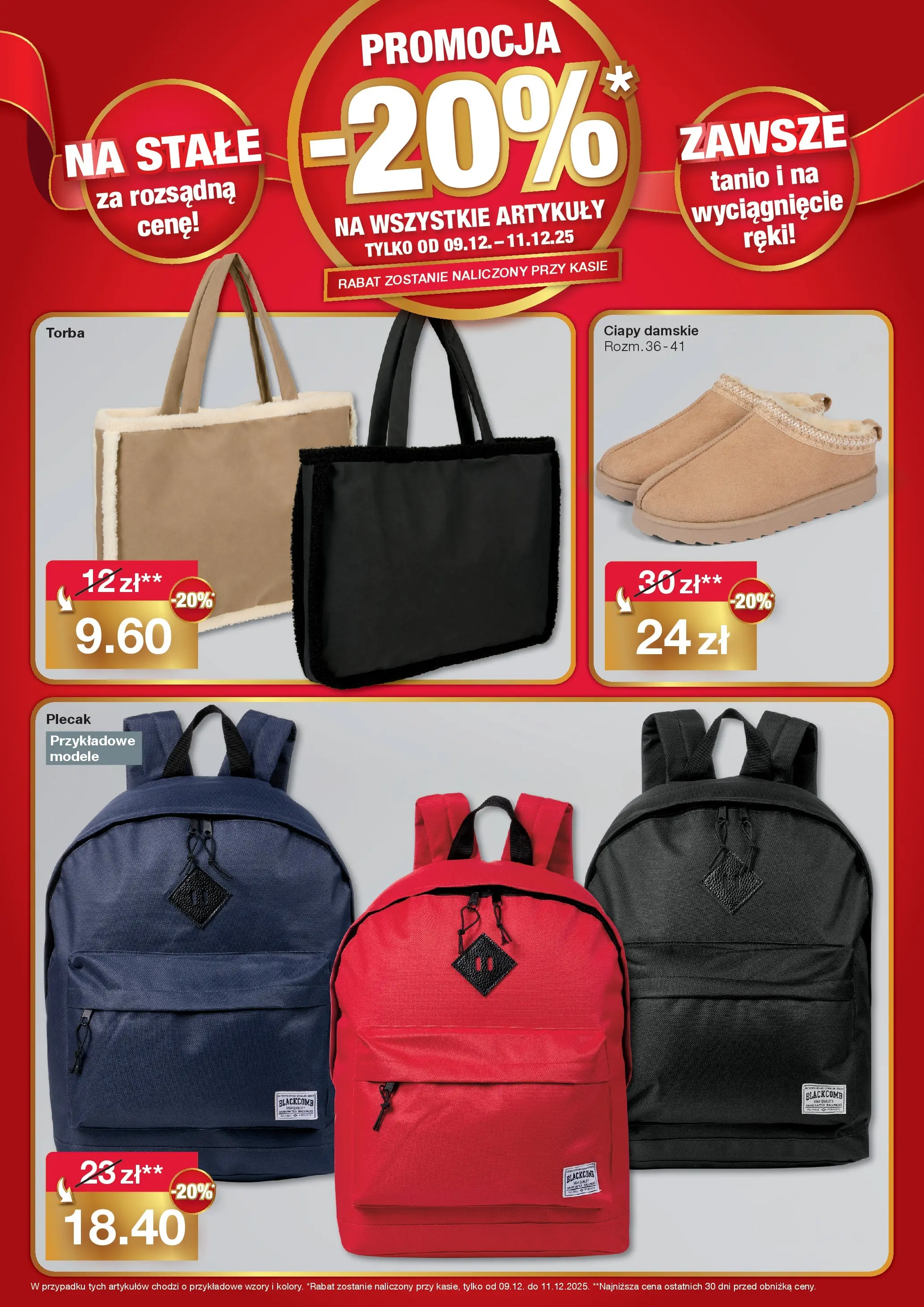 Woolworth - Woolworth: Już w Gdańsk! od (04.12.2025 - 11.12.2025) | Strona: 6 | Produkty: Plecak, Torba