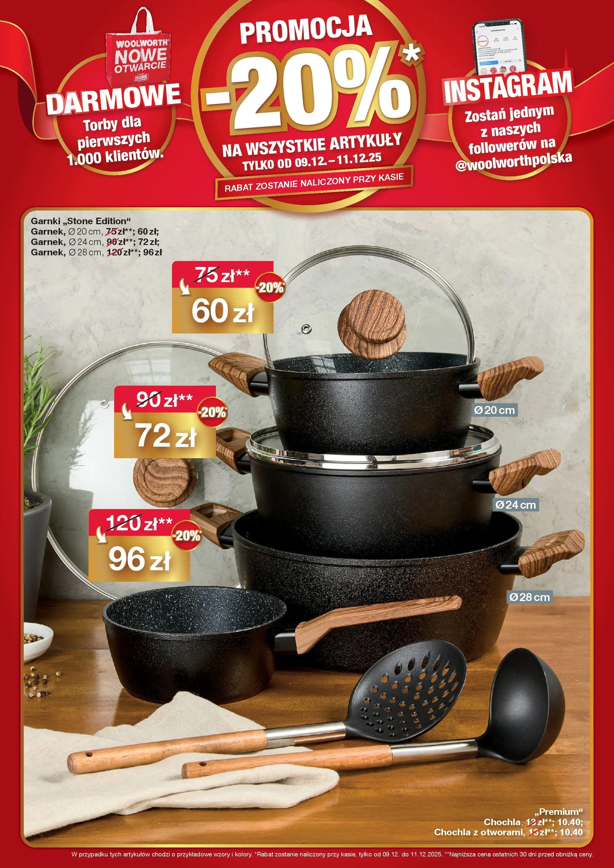 Woolworth - Woolworth: Już w Gdańsk! od (04.12.2025 - 11.12.2025) | Strona: 7 | Produkty: Garnki