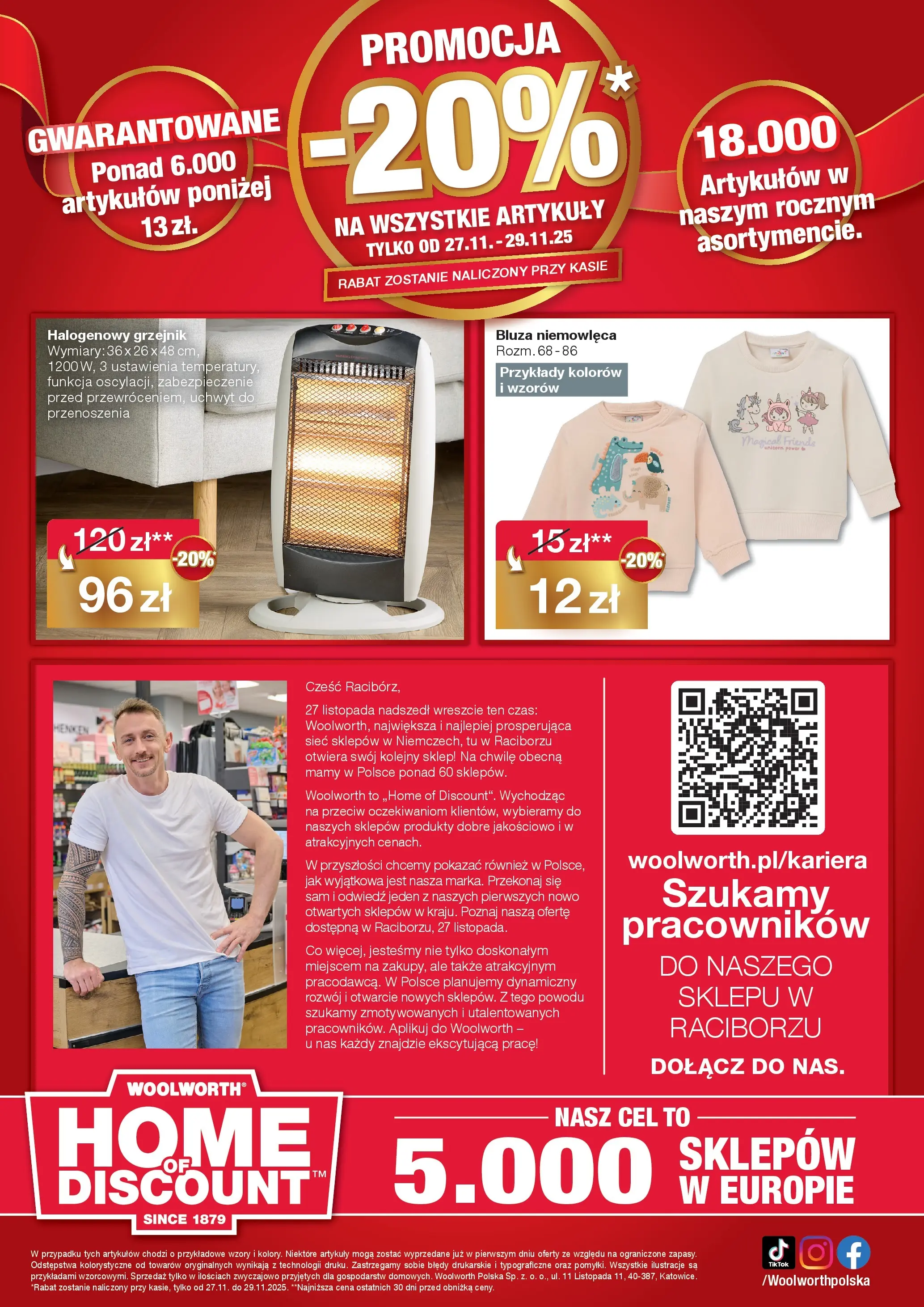 Woolworth - Woolworth: Już w Racibórz! od (06.12.2025 - 13.12.2025) | Strona: 14