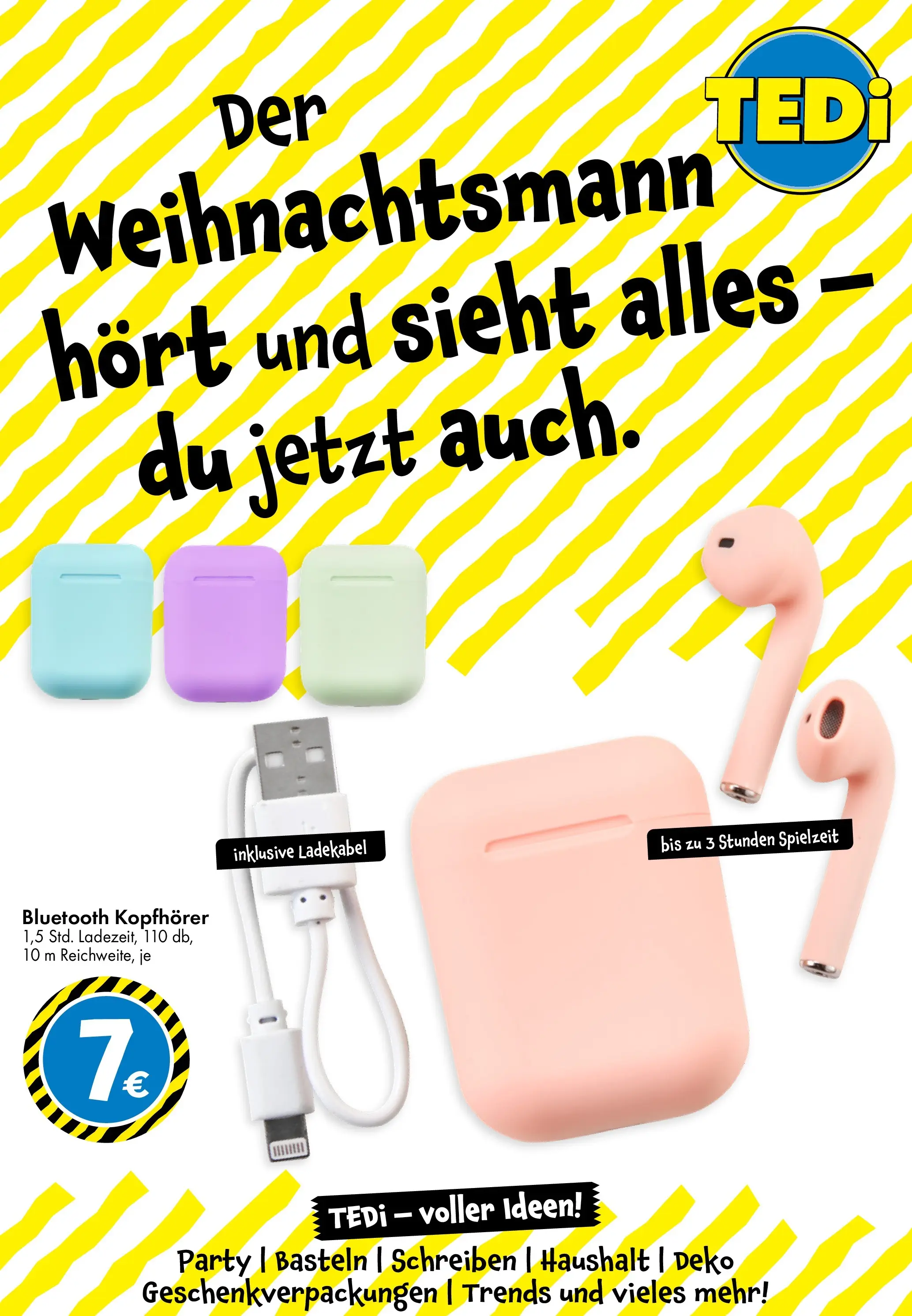 TEDi - TEDi: entdecke die neuen TEDi Trends von 03.12.2025 - Aktuelle Angebote | Seite: 2 | Produkte: Kopfhörer