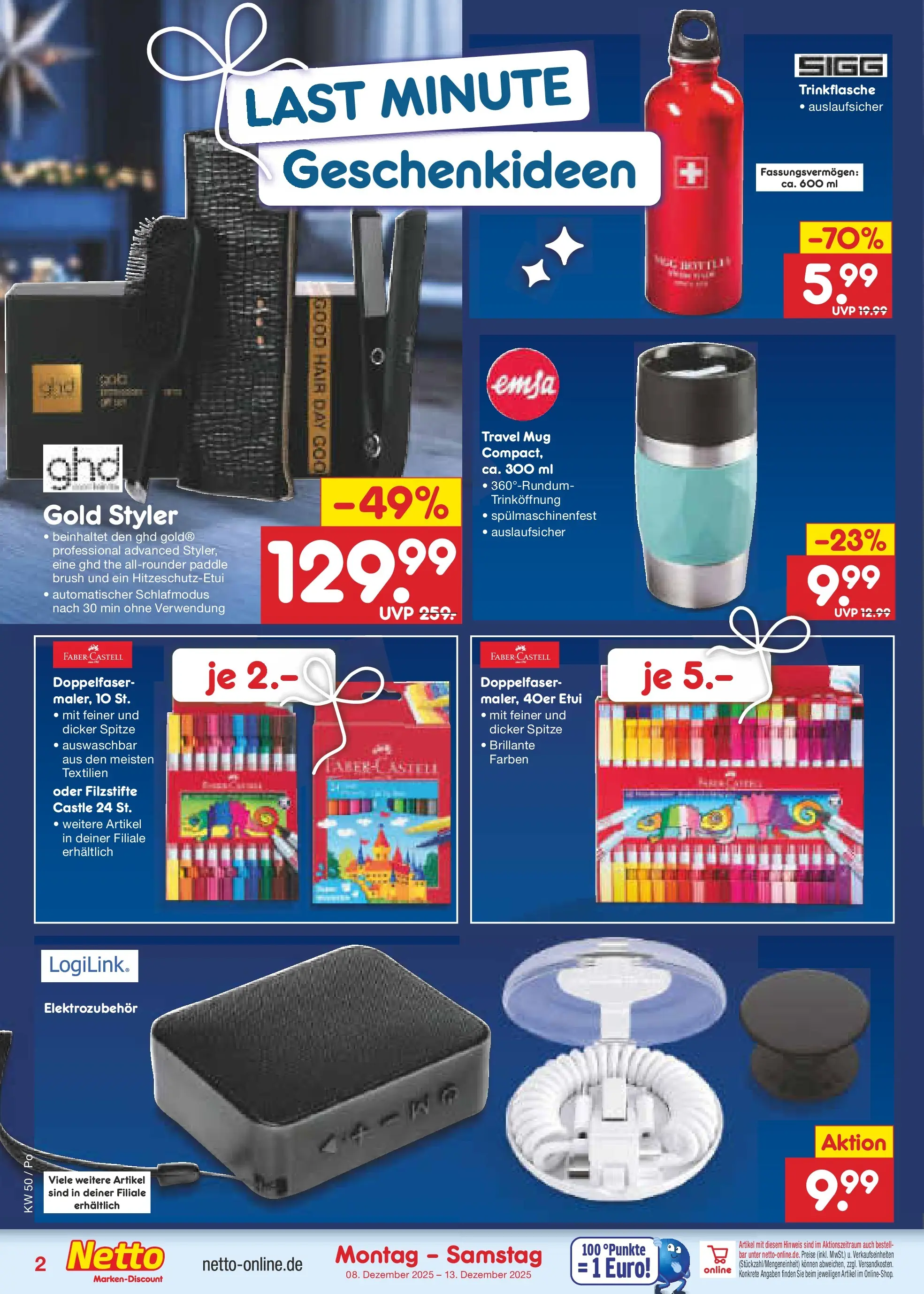Netto Marken-Discount prospekt Regensburg	 (ab 08.12.2025) » Angebote | Seite: 24