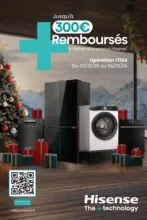 MDA Jusqu'&agrave; 300&euro; rembours&eacute;s Hisense - au 06.01.2026