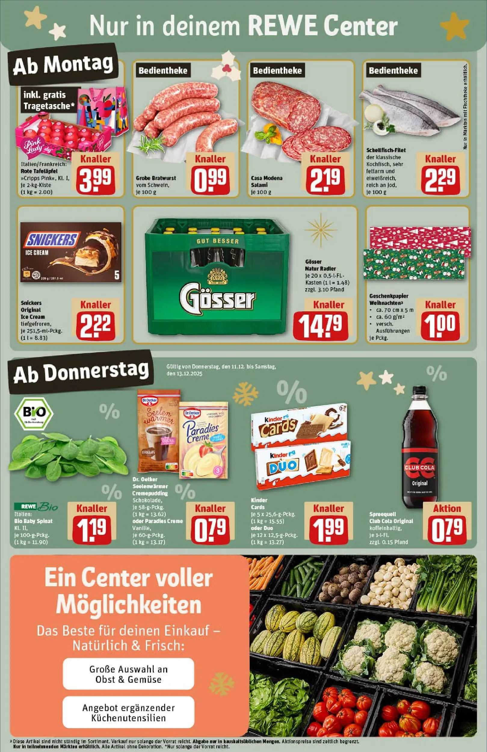 REWE Prospekt ab 07.12.2025 zum Blättern » Angebote | Seite: 3