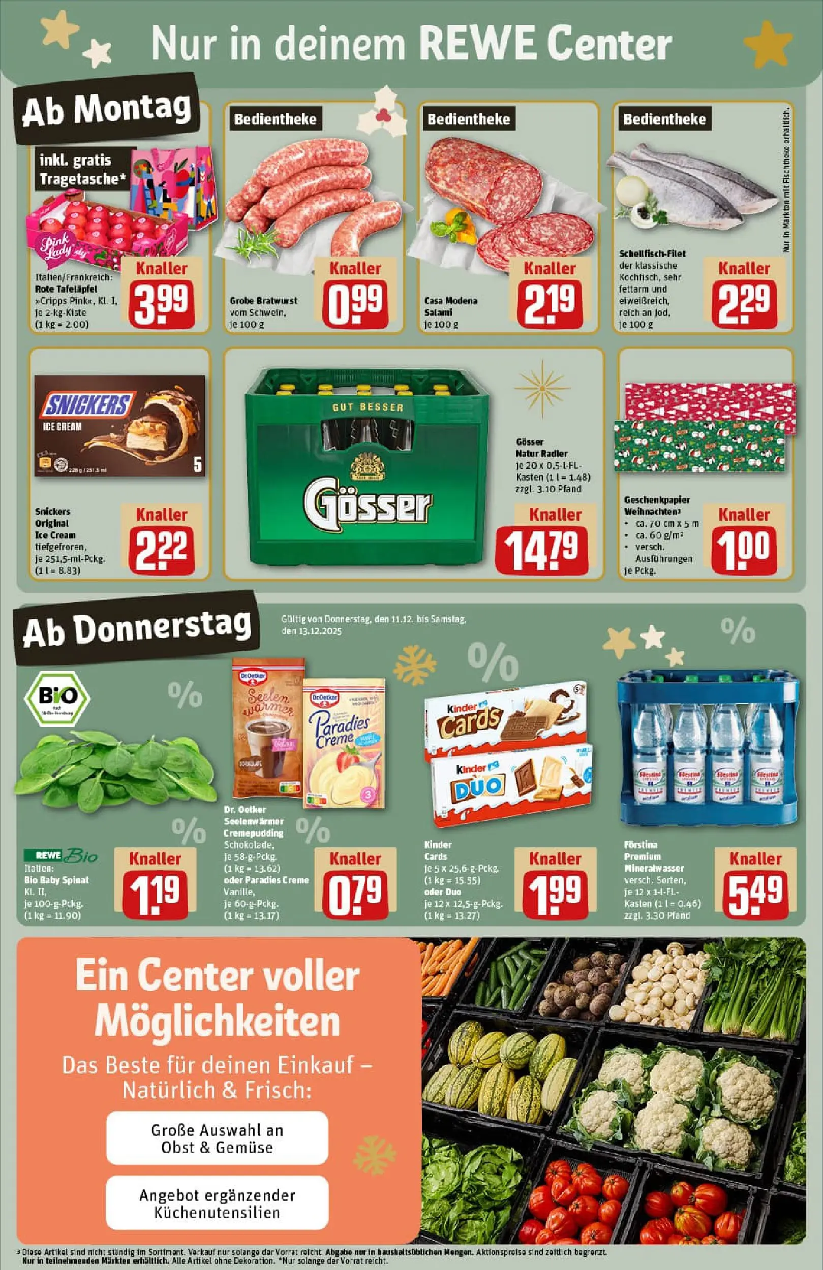 REWE Prospekt ab 07.12.2025 zum Blättern » Angebote | Seite: 3