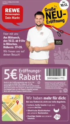 Rewe prospekt München	 ab 07.12.2025 gültig