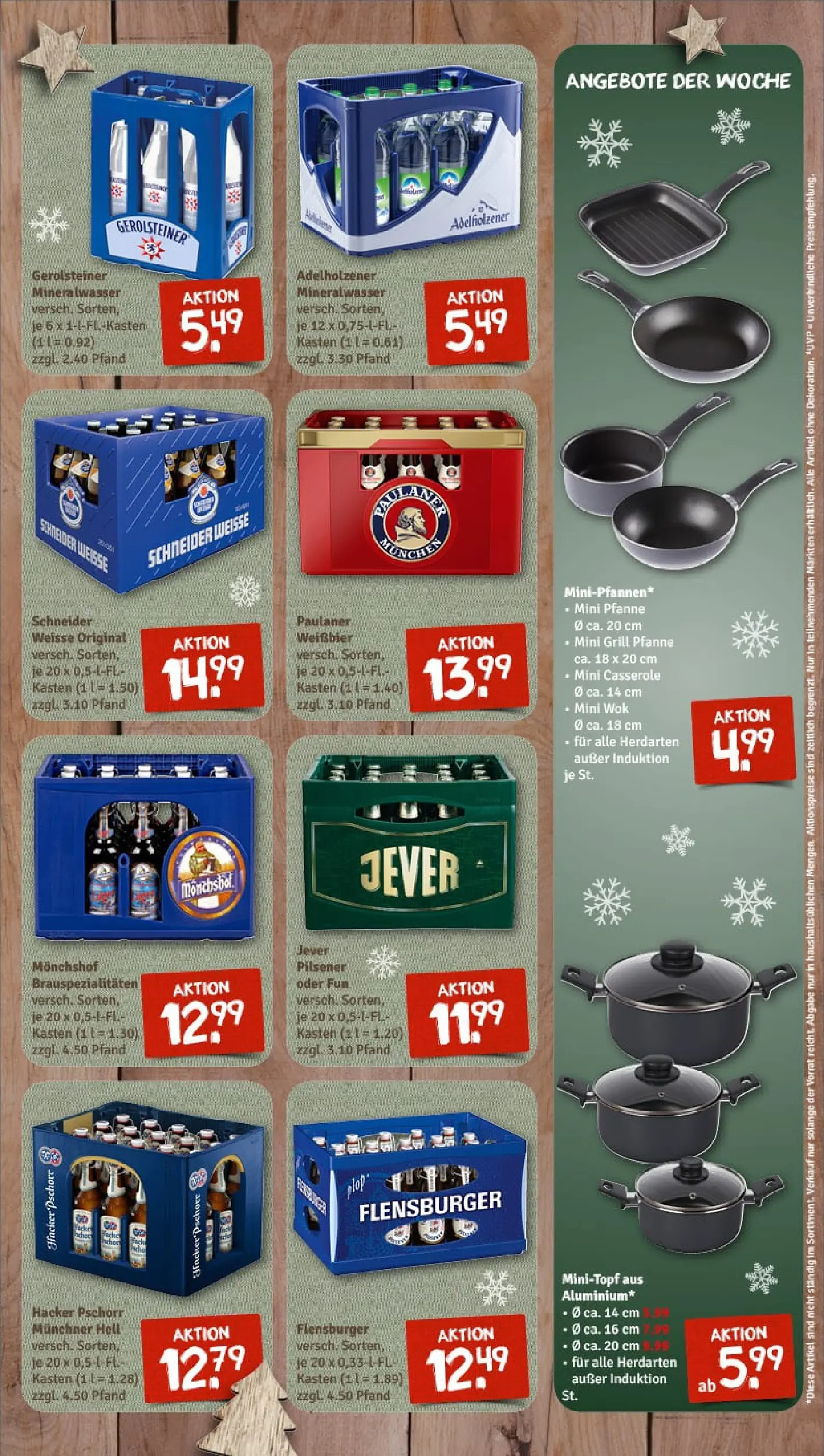 REWE Prospekt ab 07.12.2025 zum Blättern » Angebote | Seite: 7 | Produkte: Grill, Adelholzener, Mineralwasser, Paulaner