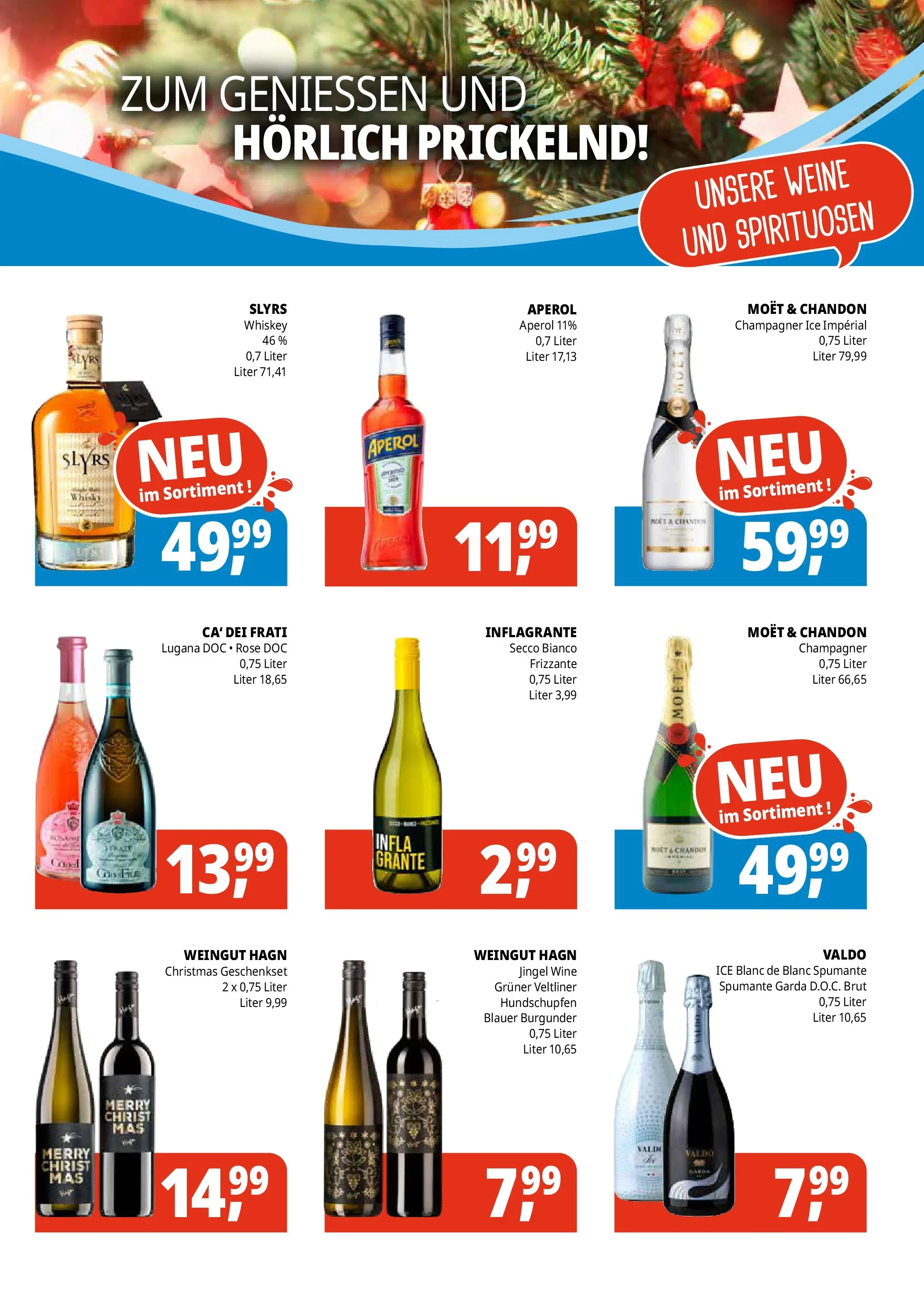 Entdecke - Getränke Hörl: Winterangebote! (ab 03.12.2025) zum Blättern | Seite: 7 | Produkte: Aperol, Whiskey