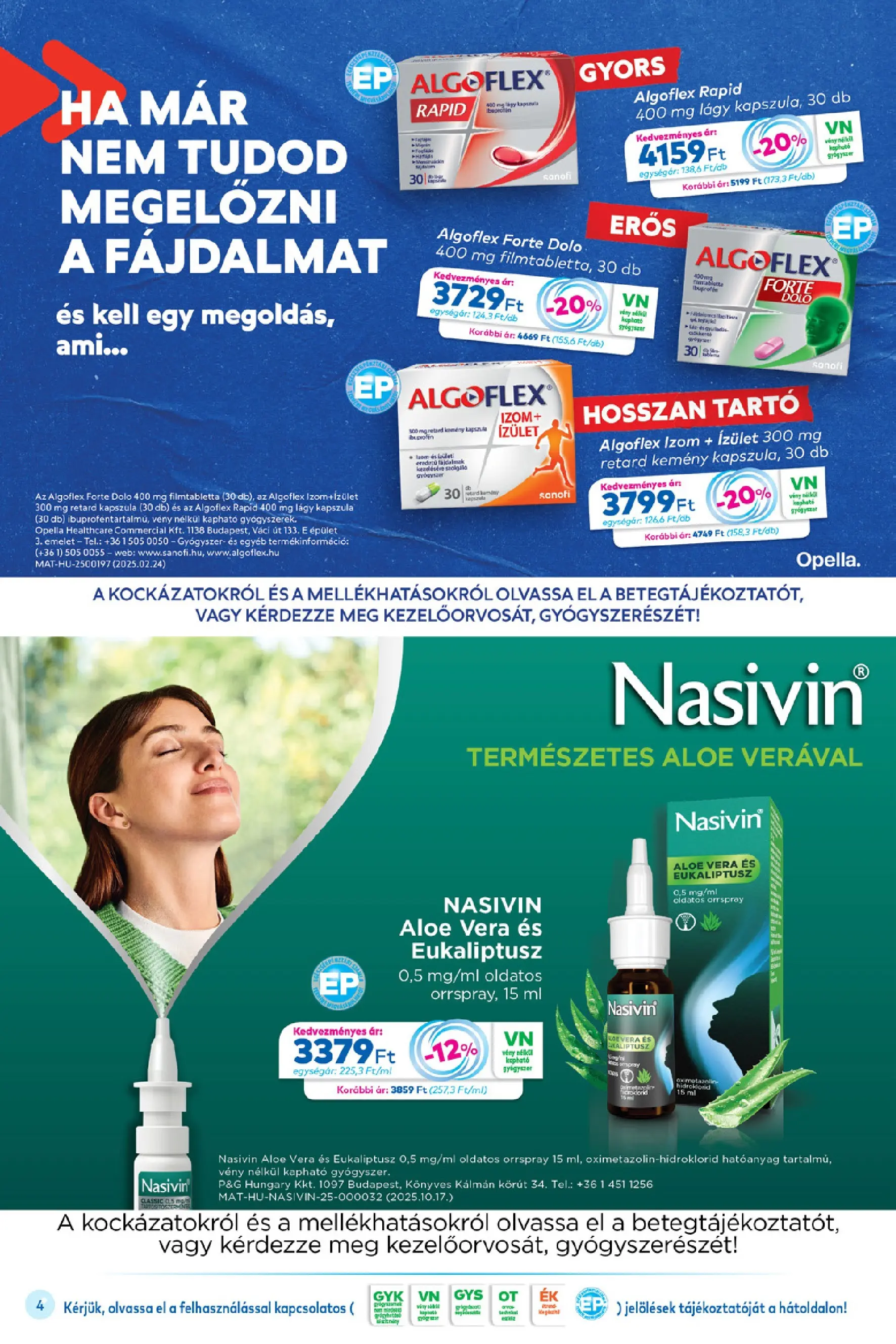 Ajánlatok - Gyöngy Patikak újság érvényessége 2025.12.31-ig - 2025.12.02. -tól/töl > akció, lapozható szórólap 🛍️ | Oldal: 4