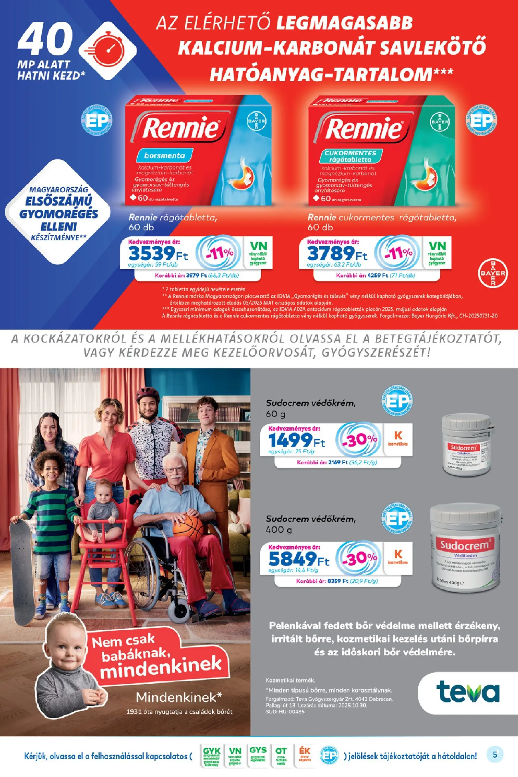 Ajánlatok - Gyöngy Patikak újság érvényessége 2025.12.31-ig - 2025.12.02. -tól/töl > akció, lapozható szórólap 🛍️ | Oldal: 5