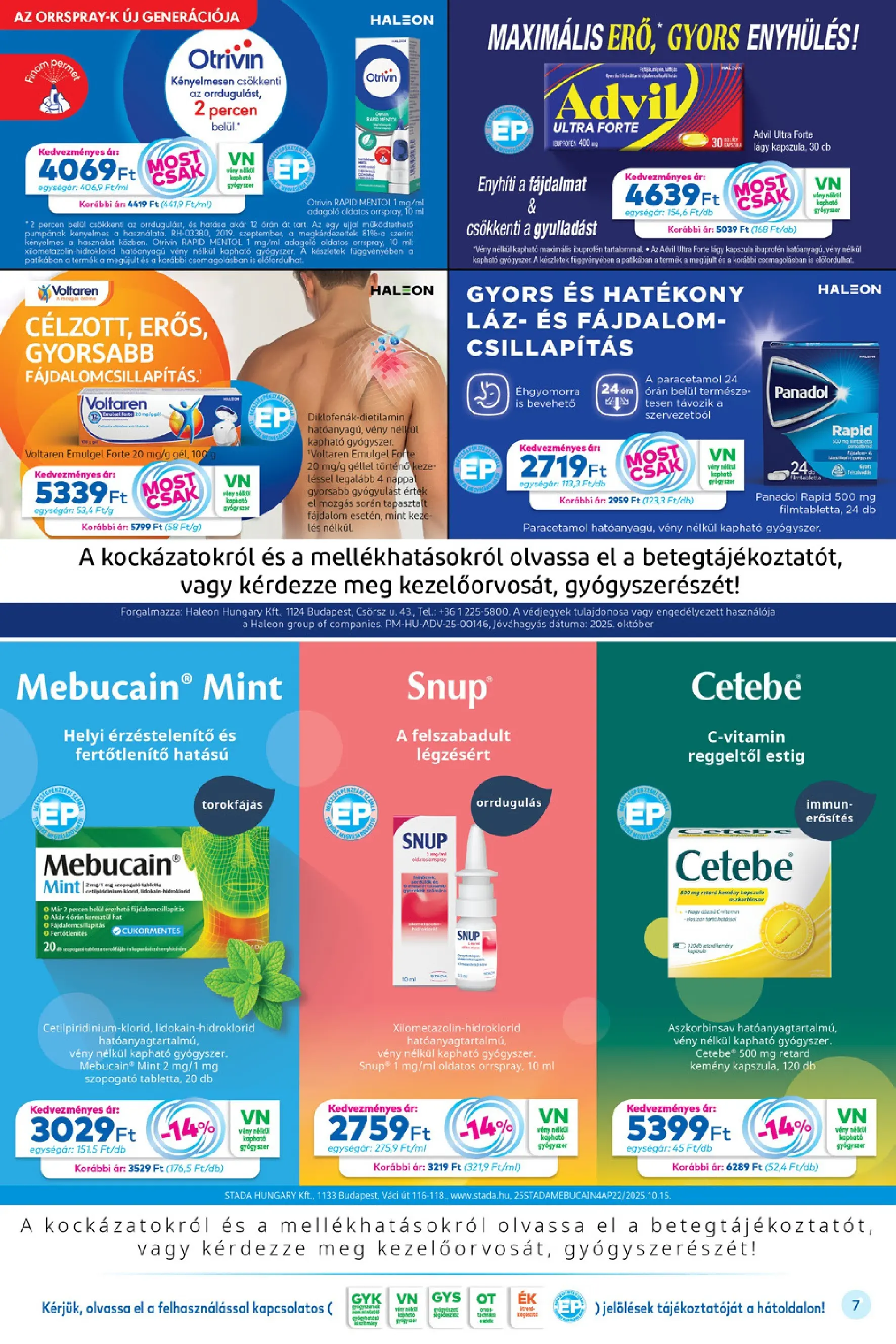 Ajánlatok - Gyöngy Patikak újság érvényessége 2025.12.31-ig - 2025.12.02. -tól/töl > akció, lapozható szórólap 🛍️ | Oldal: 7
