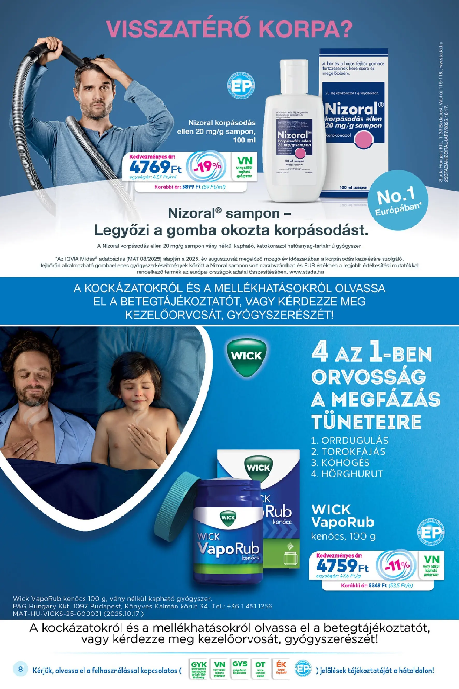 Ajánlatok - Gyöngy Patikak újság érvényessége 2025.12.31-ig - 2025.12.02. -tól/töl > akció, lapozható szórólap 🛍️ | Oldal: 8