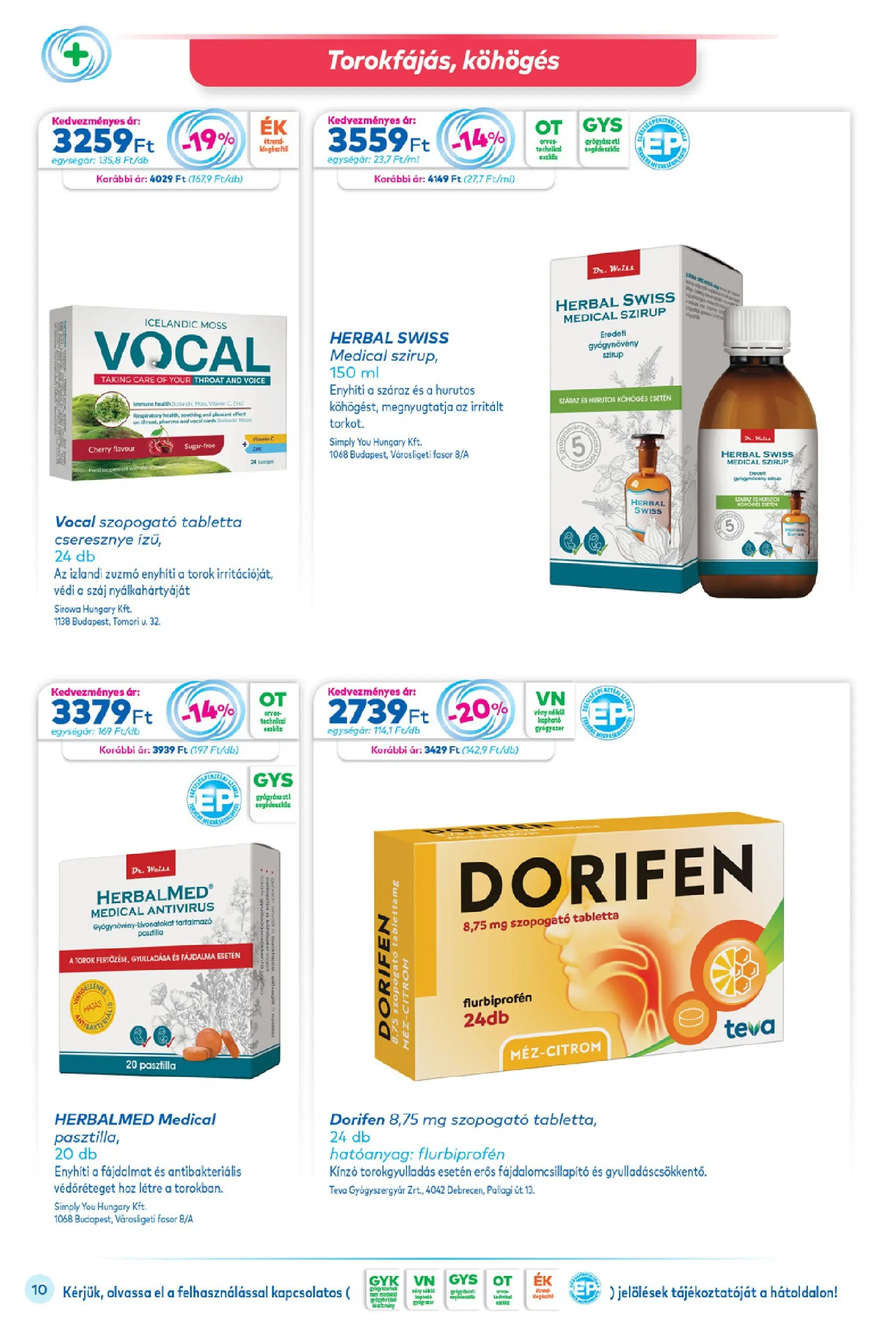 Ajánlatok - Gyöngy Patikak újság érvényessége 2025.12.31-ig - 2025.12.02. -tól/töl > akció, lapozható szórólap 🛍️ | Oldal: 10