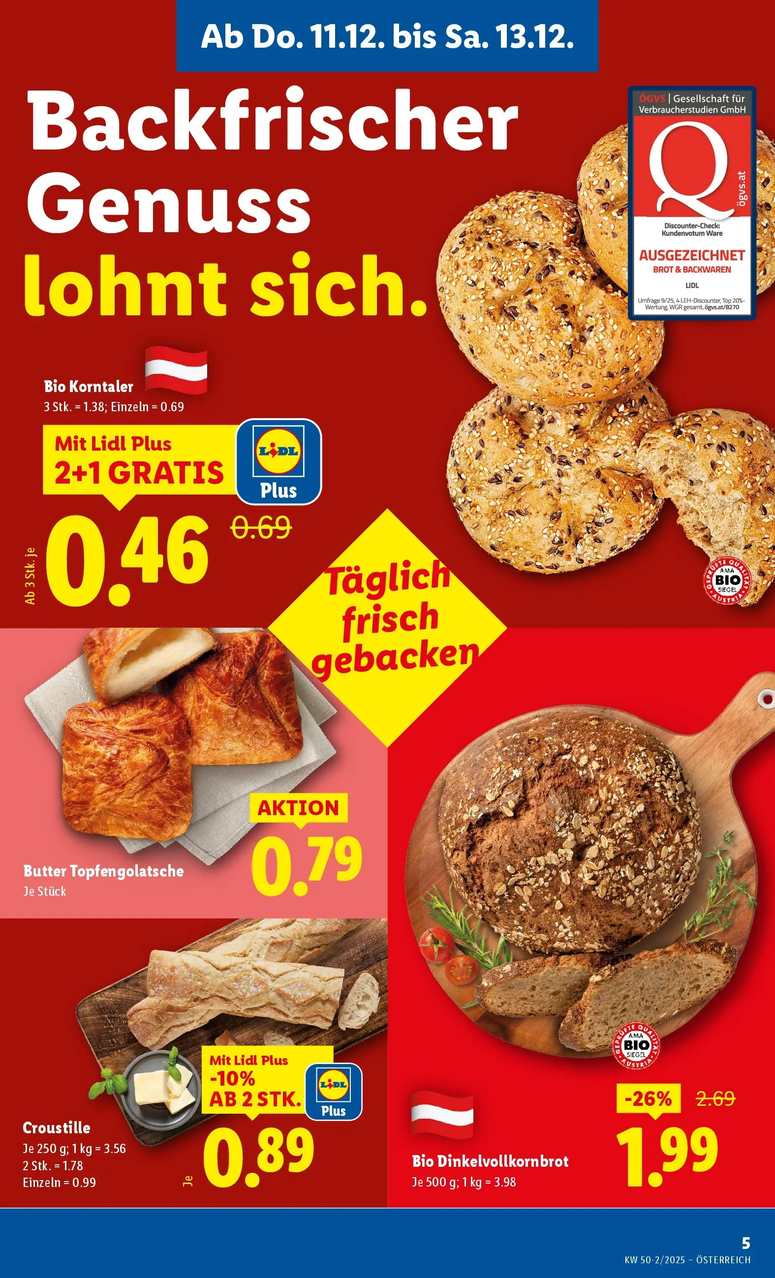 Lidl - Lidl: Flugblatt in deiner Nähe ab 10.12.2025 - Angebote ab donnerstag | Seite: 7