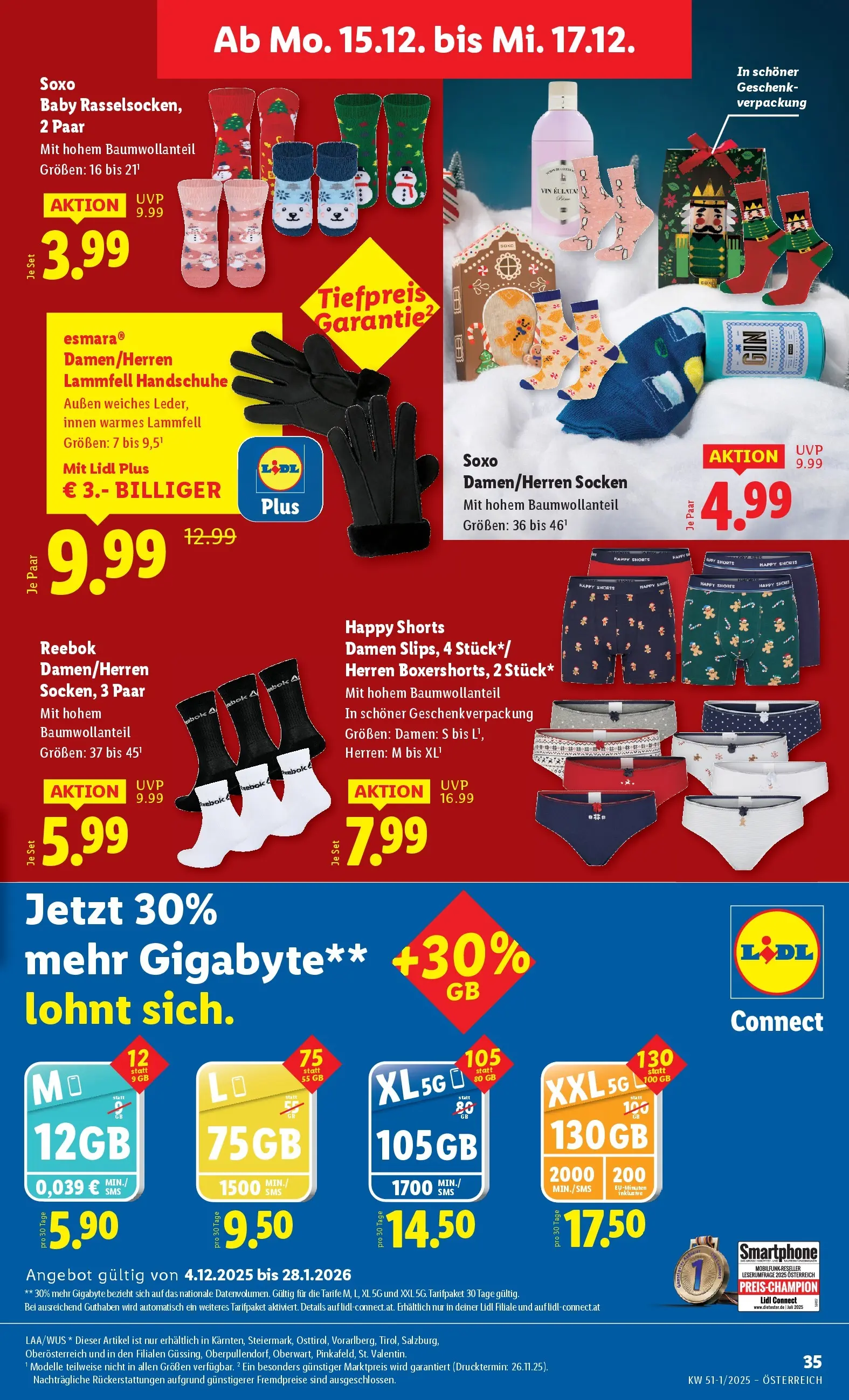 Lidl - Lidl: Flugblatt in deiner Nähe ab 10.12.2025 - Angebote ab donnerstag | Seite: 39