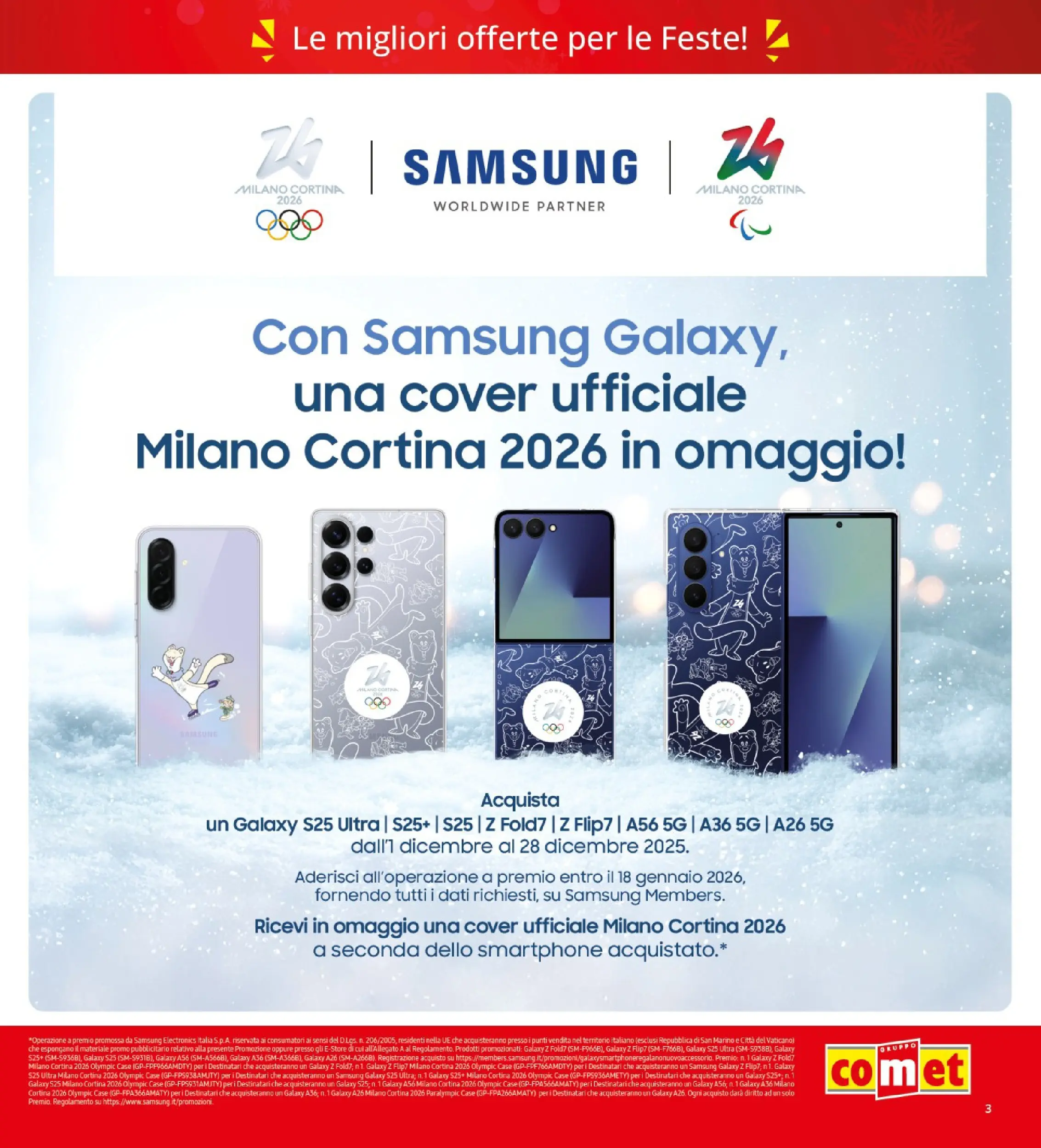Nuovo Comet - Anteprima Natale da Comet! dal 02/12/2025 > offerte anteprima 🛍️ | Pagina: 3 | Prodotti: Samsung Galaxy, Smartphone, Samsung