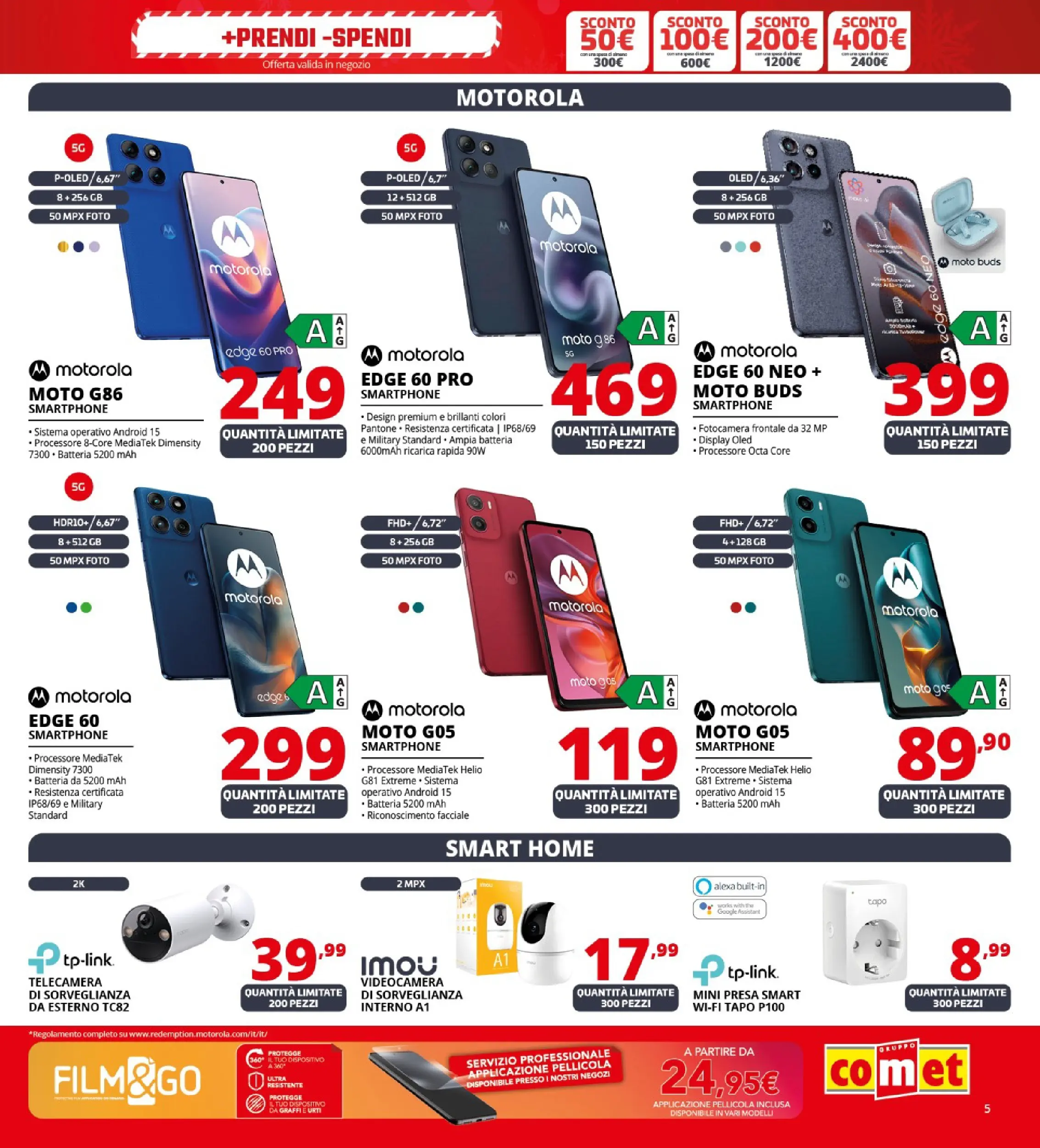 Nuovo Comet - Anteprima Natale da Comet! dal 02/12/2025 > offerte anteprima 🛍️ | Pagina: 5 | Prodotti: Smartphone, Fotocamera, Presa, Batteria